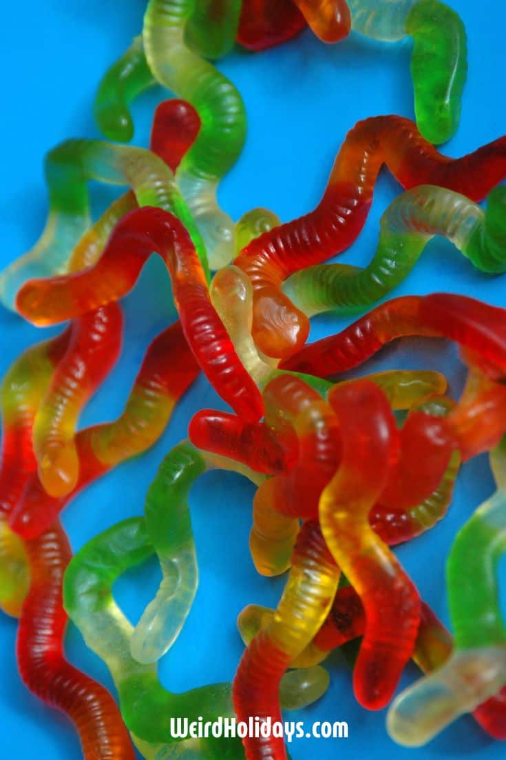 National Gummi Worm Day (July 15) - Weird Holidays