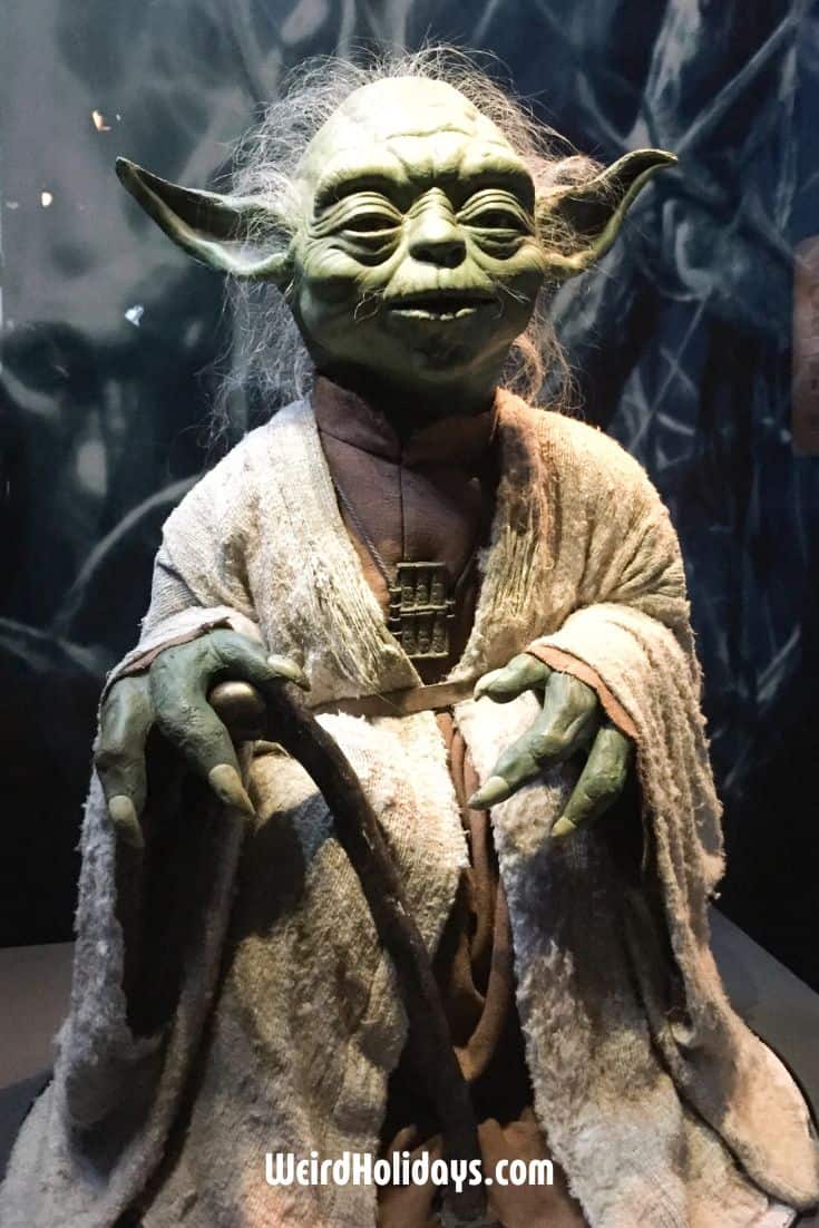 National Talk Like Yoda Day (May 21) - Weird Holidays