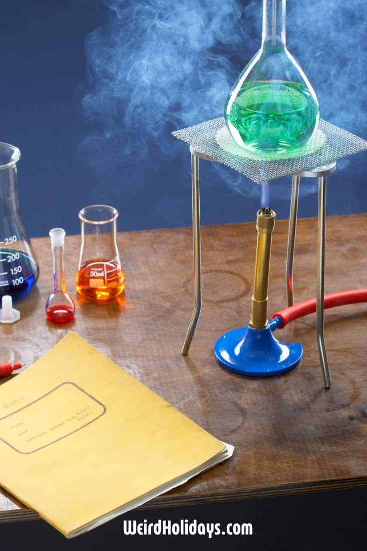 Bunsen Burner Day (March 31) Weird Holidays