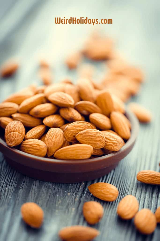 bowl of almonds