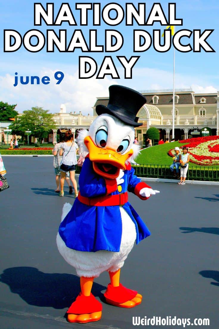 National Donald Duck Day (June 9) Weird Holidays