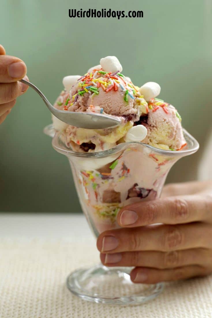 National Ice Cream Sundae Day (July 8) - Weird Holidays