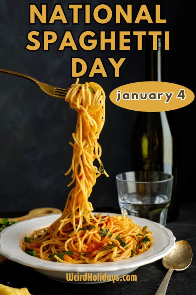 national spaghetti day january 4