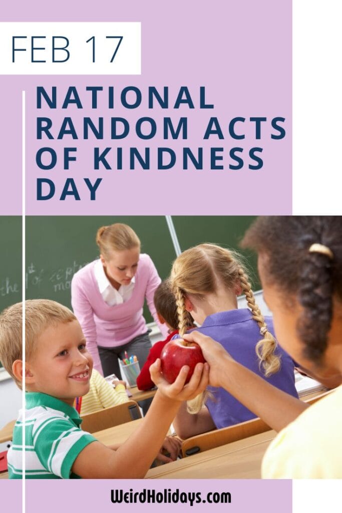 pin for random acts of kindness day
