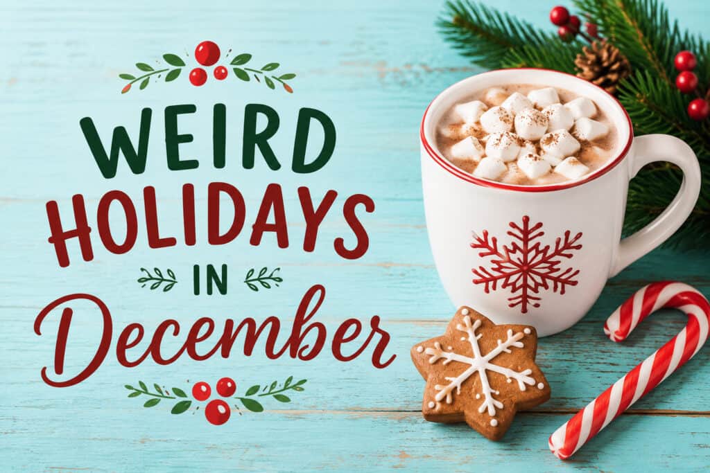 strange holidays in december