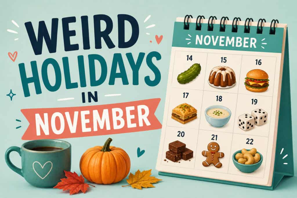 strange holidays in november