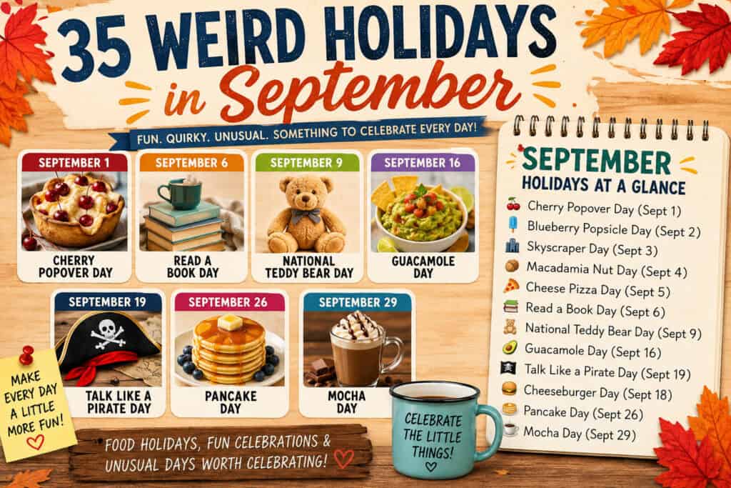 weird holidays in september