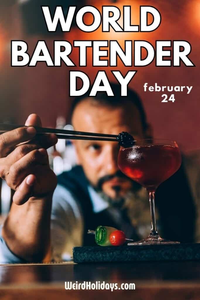 World bartender day February 24